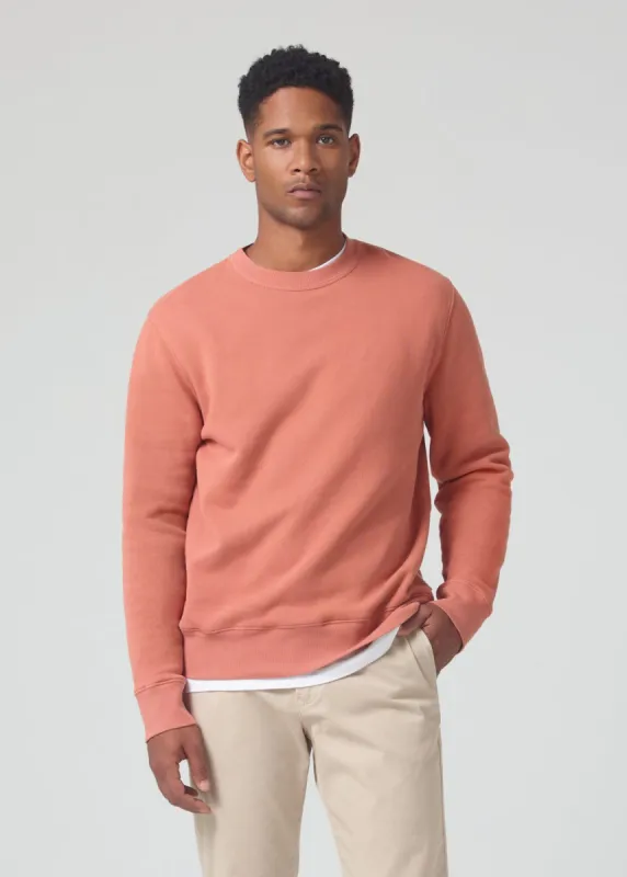 Vintage Crewneck Sweatshirt in Burnt Henna sold by Citizens Of Humanity