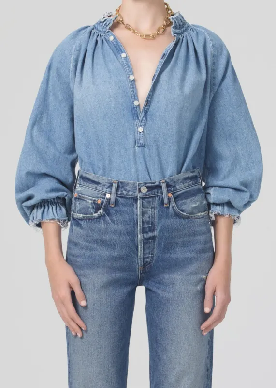 Cut Off Iris Top in Rowan sold by Citizens Of Humanity