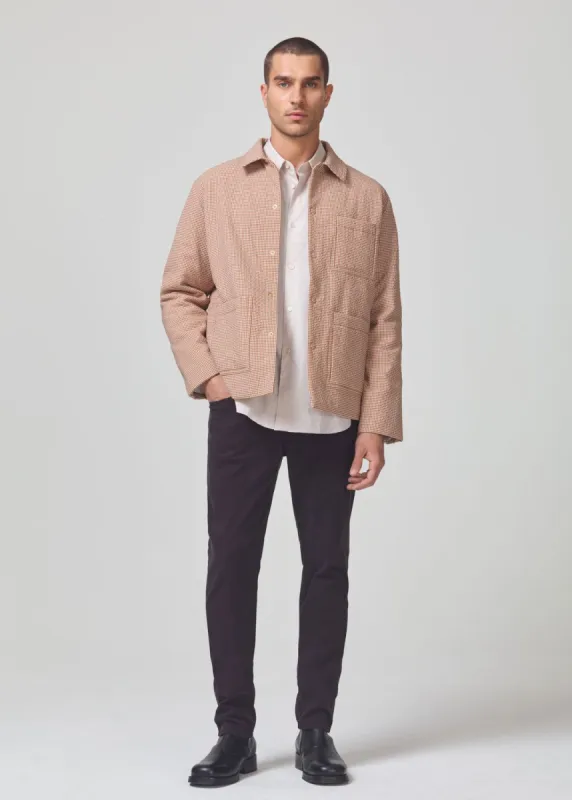 London Tapered Slim Stretch Sateen in French Press sold by Citizens Of Humanity