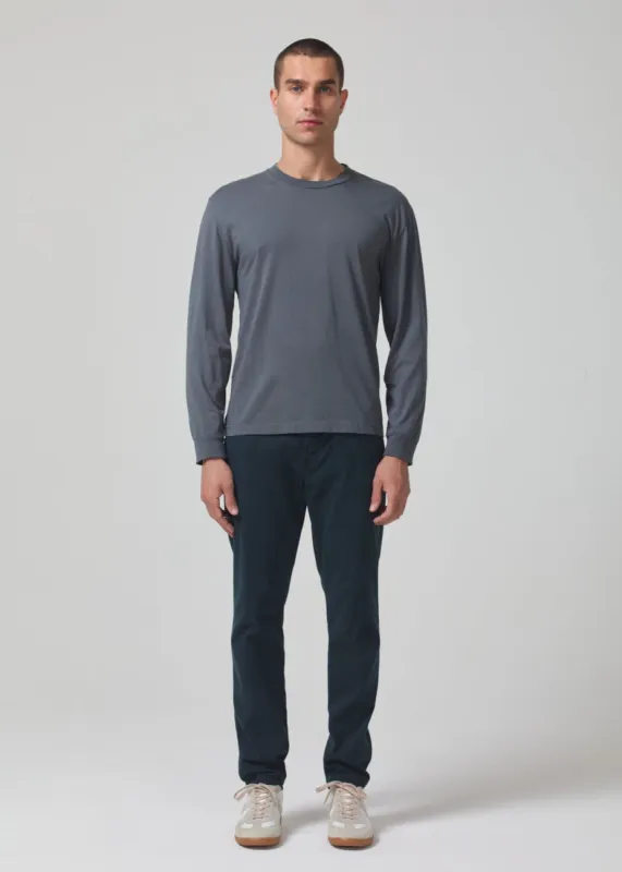 London Slim Taper Stretch Sateen in Midnight Swim sold by Citizens Of Humanity