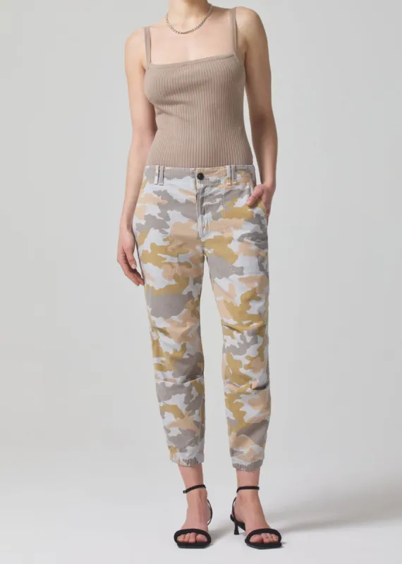 Agni Utility Trouser in Sunset Hideaway sold by Citizens Of Humanity