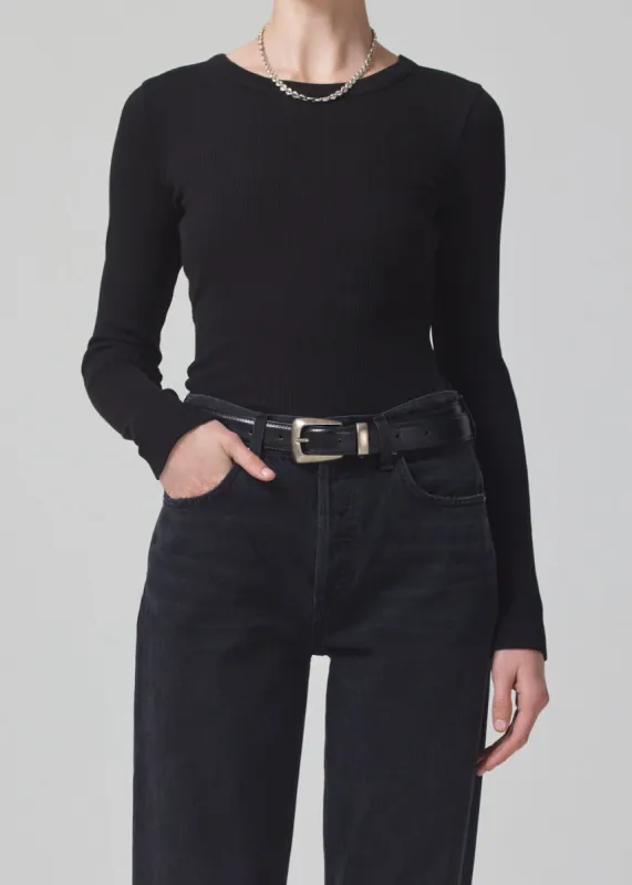 Adeline Top in Black sold by Citizens Of Humanity