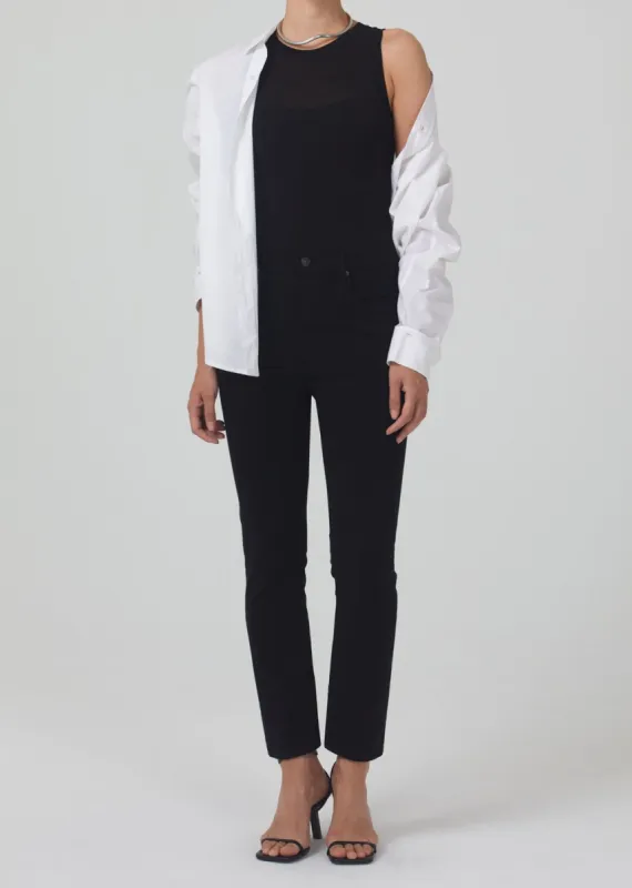 Jolene High Rise Vintage Slim 30" in Plush Black sold by Citizens Of Humanity