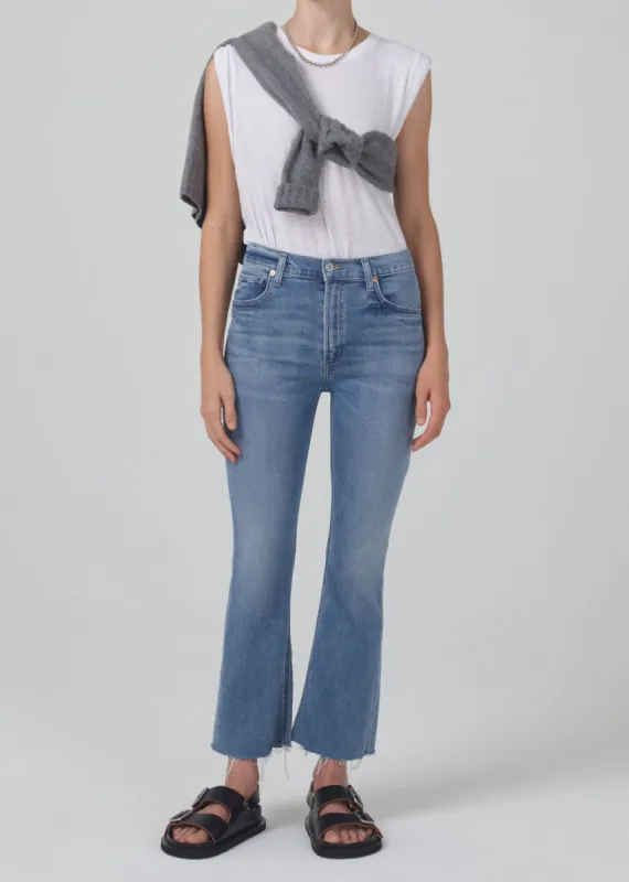 Isola Mid Rise Cropped Boot in Pixie sold by Citizens Of Humanity