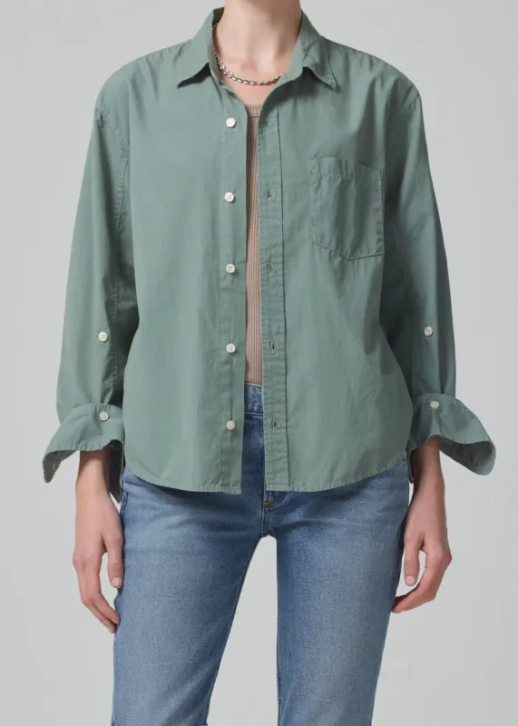 Kayla Shrunken Shirt in Nova sold by Citizens Of Humanity