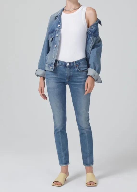 Racer Low Rise Slim in Lillet sold by Citizens Of Humanity