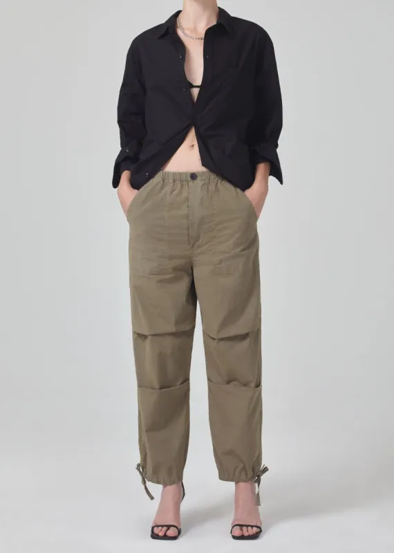 Luci Slouch Parachute Pant in Palmetto sold by Citizens Of Humanity