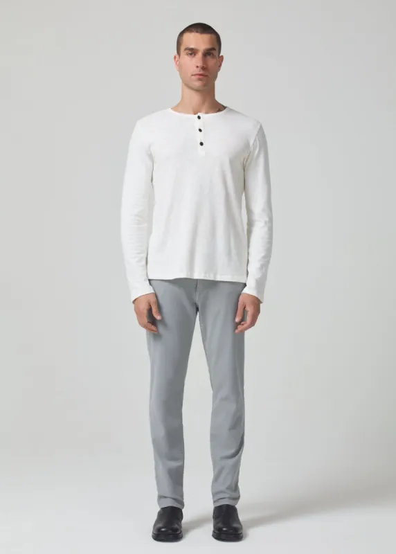 Adler Slim French Terry in Moonstone sold by Citizens Of Humanity