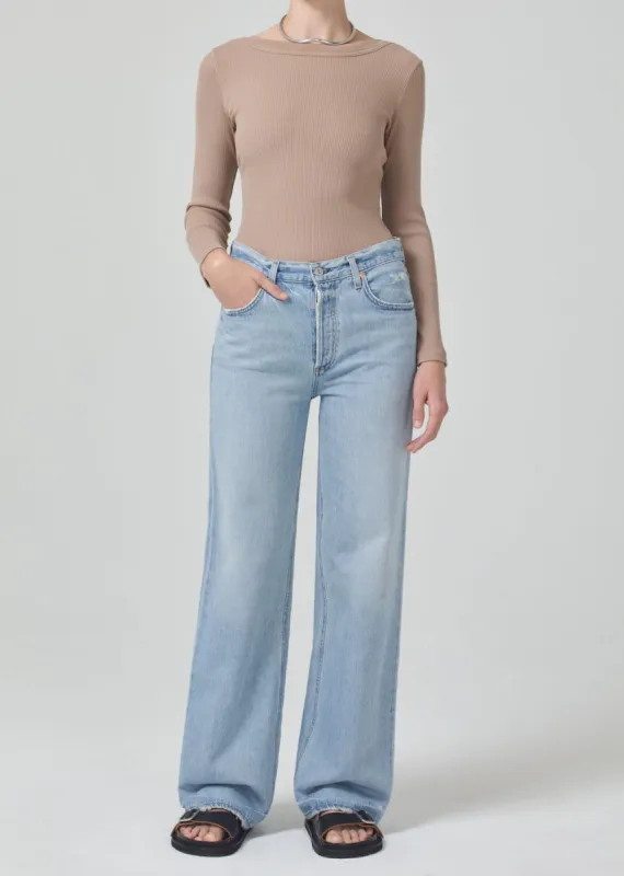 Annina High Rise Wide Leg 30" in Parfait sold by Citizens Of Humanity