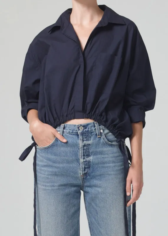 Alexandra Top in Navy sold by Citizens Of Humanity