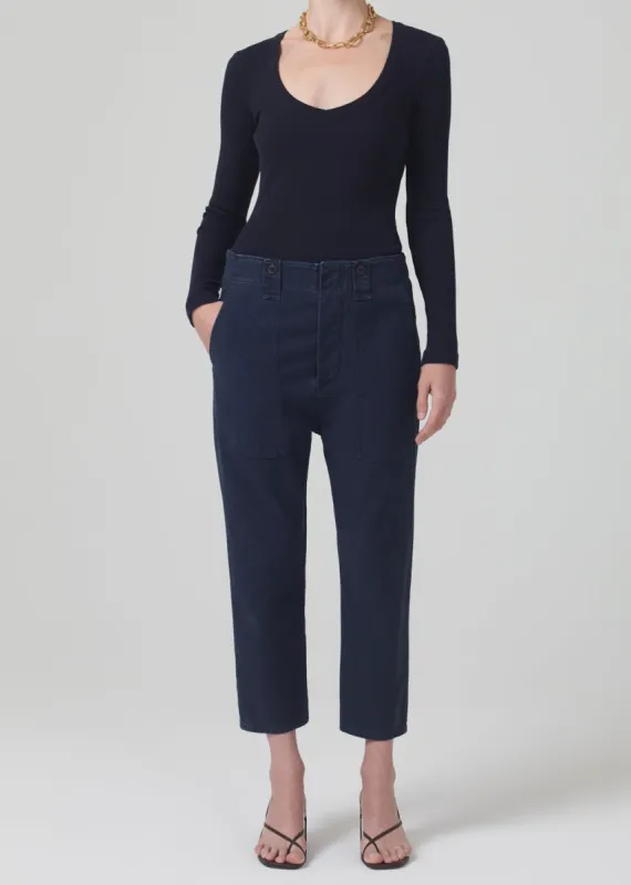 Pony Boy Utility Pant in Washed Marine sold by Citizens Of Humanity