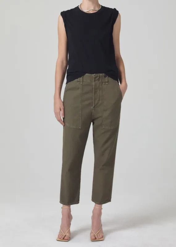Pony Boy Utility Pant in Tea Leaf sold by Citizens Of Humanity
