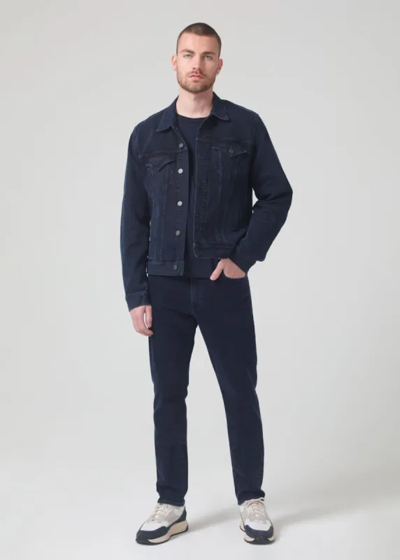 Adler Tapered Classic Archive in Inkwell sold by Citizens Of Humanity