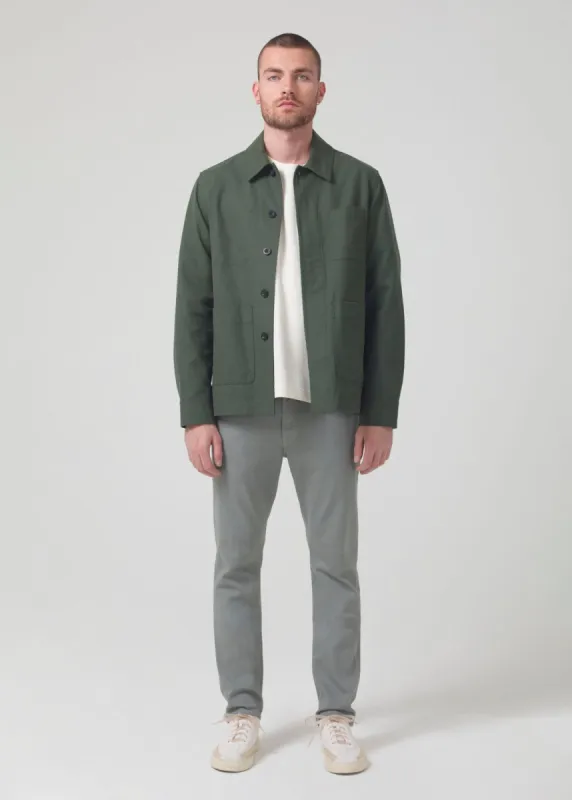 Gage Classic Straight Soft Weft in Agave sold by Citizens Of Humanity