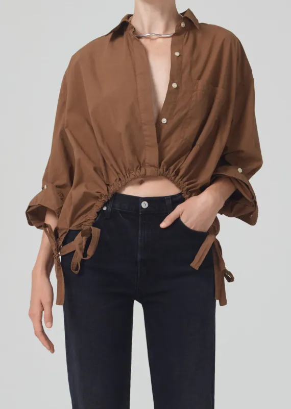 Alexandra Top in Malt Ball sold by Citizens Of Humanity