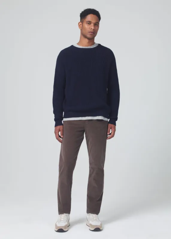 Gage Classic Straight Corduroy in Whiskey Fog sold by Citizens Of Humanity