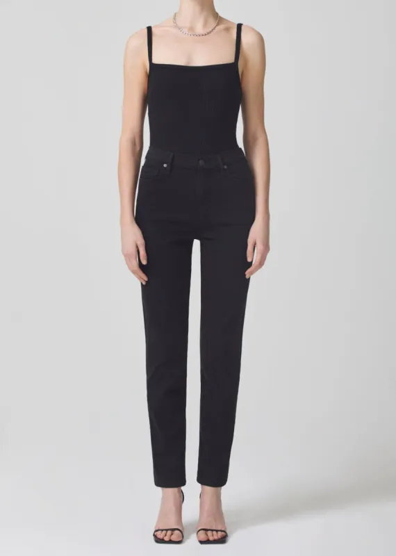Olivia High Rise Slim 29" in Plush Black sold by Citizens Of Humanity