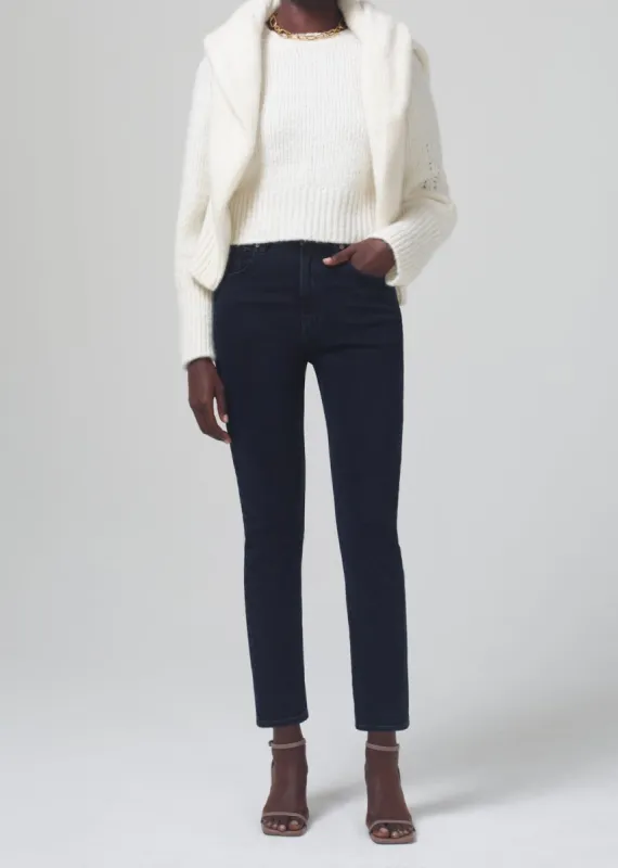 Jolene High Rise Vintage Slim in Ultra Marine sold by Citizens Of Humanity