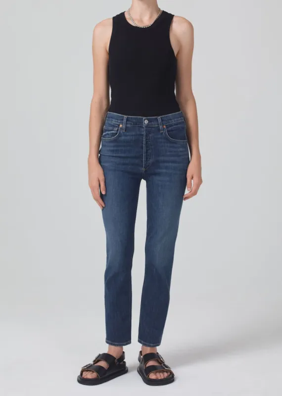 Jolene High Rise Vintage Slim 30" in Undercurrent sold by Citizens Of Humanity