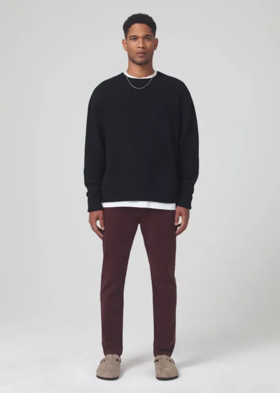 London Stretch Sateen Tapered Slim in Plum sold by Citizens Of Humanity