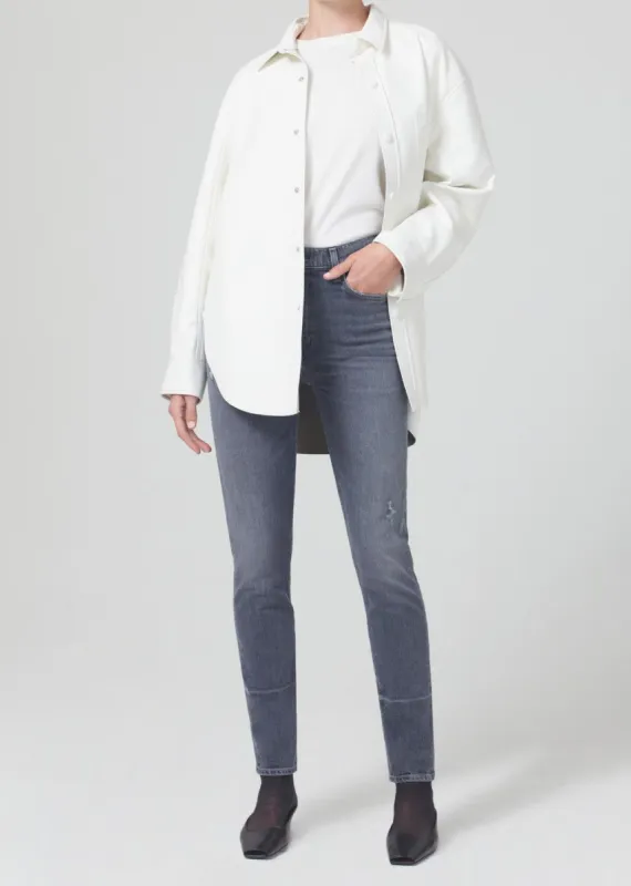 Olivia High Rise Slim 29" in Graphite sold by Citizens Of Humanity