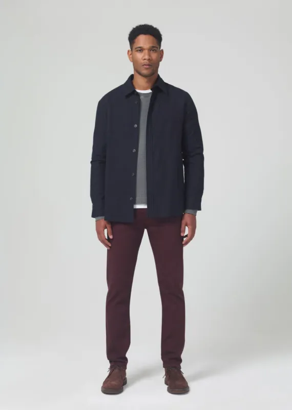 Adler Tapered Classic 4 Way Stretch in Plum sold by Citizens Of Humanity