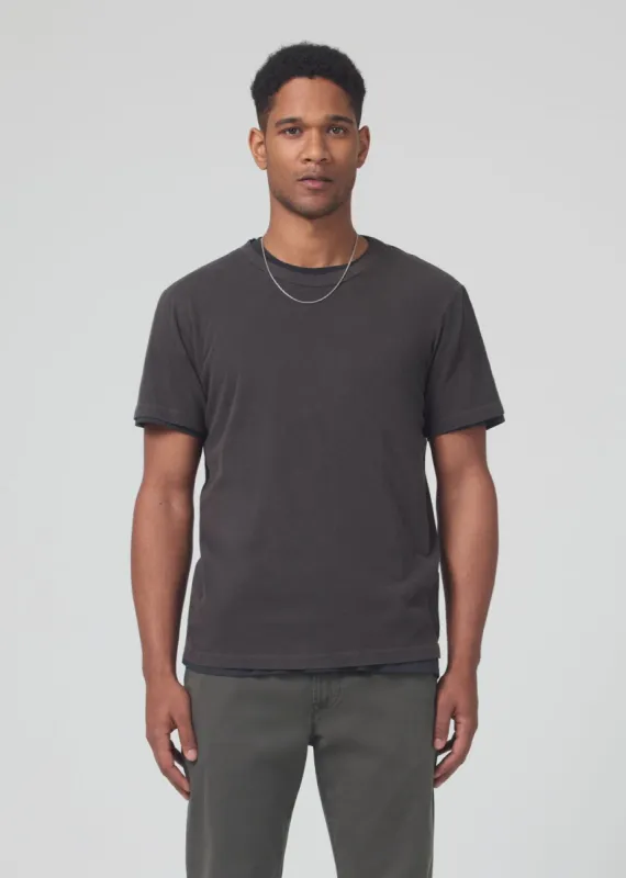 Everyday Short Sleeve Tee in Umber made by Citizens Of Humanity