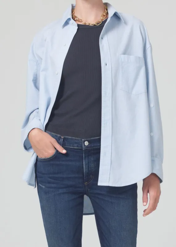 Kayla Shirt in Oxford Blue sold by Citizens Of Humanity