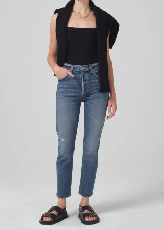 Jolene High Rise Vintage Slim 30" in Songbird sold by Citizens Of Humanity