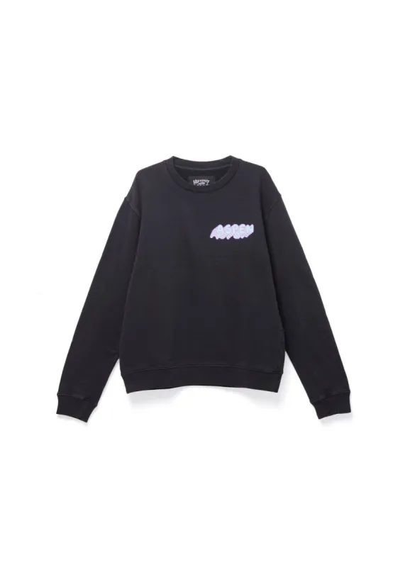 The Haas Brothers So High Adult Unisex Crewneck in Vintage Black sold by Citizens Of Humanity