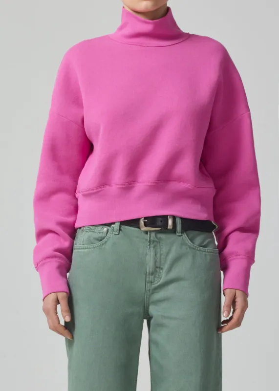 Koya Turtleneck in Rosey sold by Citizens Of Humanity