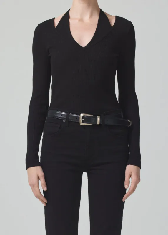 Livi Long Sleeve in Black sold by Citizens Of Humanity
