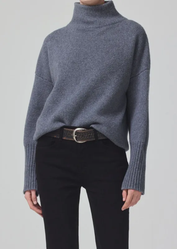 Luca Turtleneck Sweater in Heather sold by Citizens Of Humanity