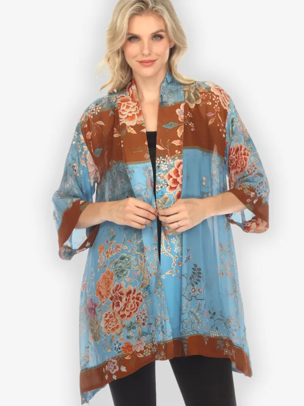 Queenly Radiant Charm in Blue Kimono Jacket sold by Citron