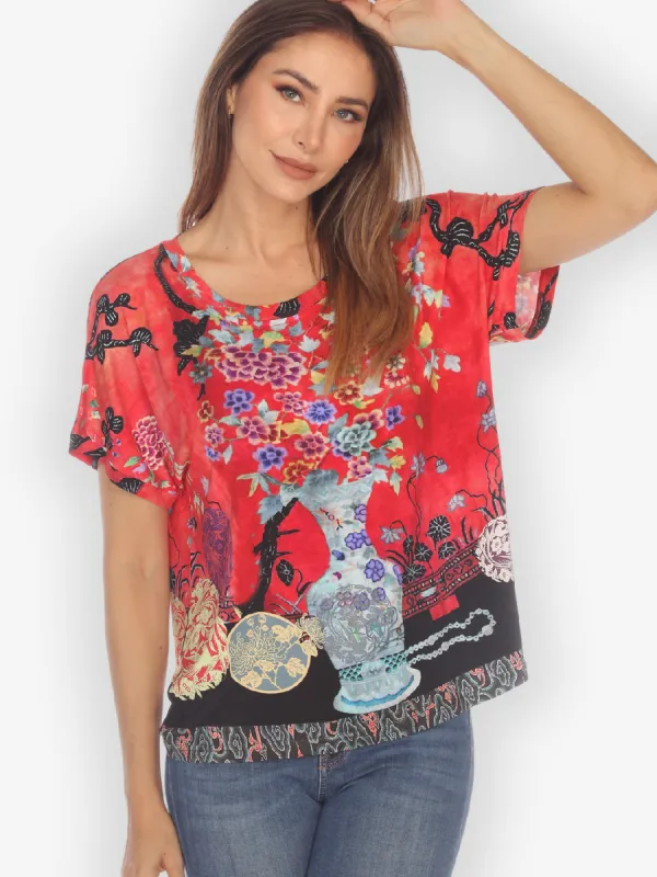 Landscape Mono Tree Cap Sleeves Tee sold by Citron