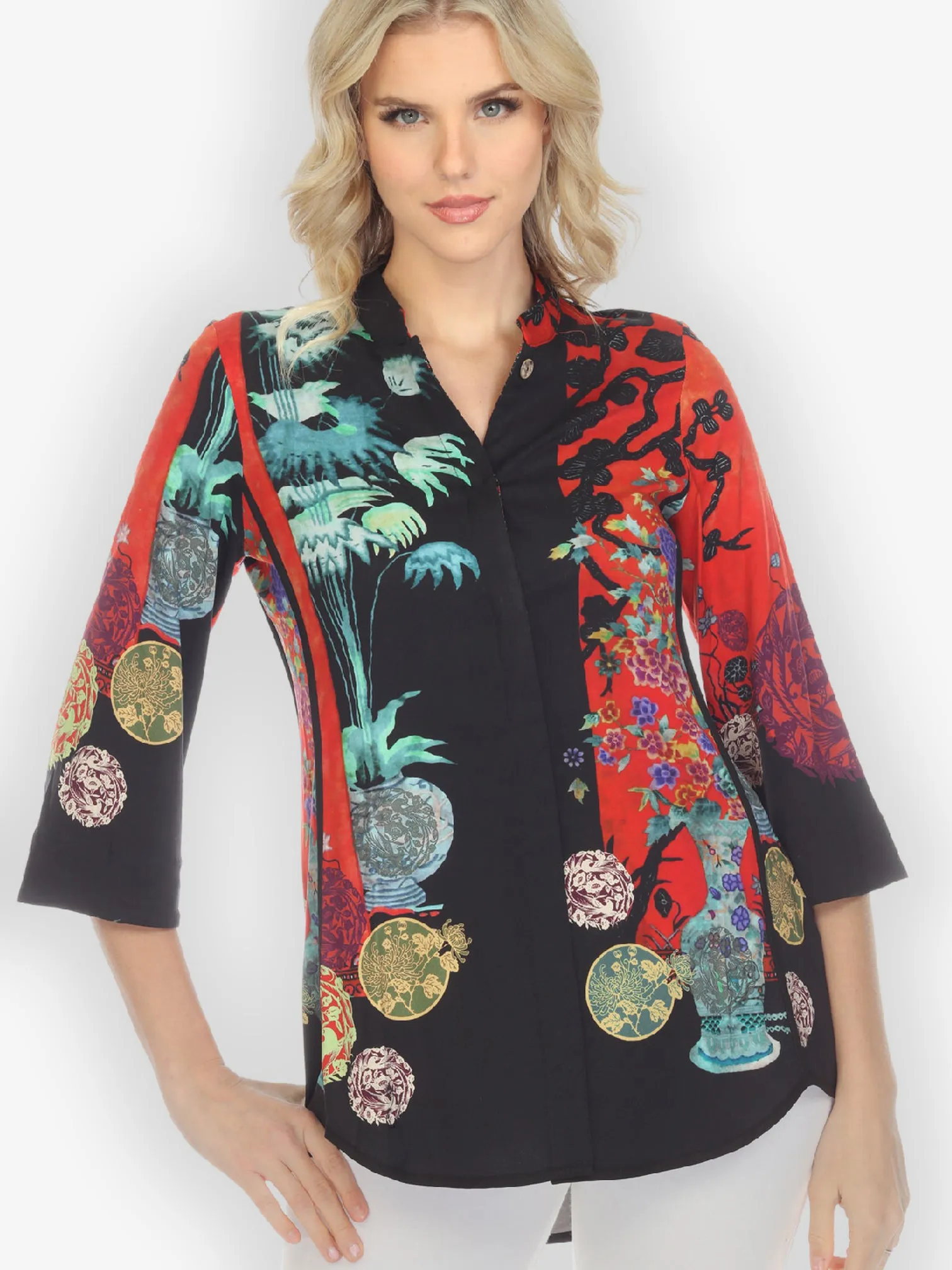 Landscape Mono Tree Tummy Tuck Shirt sold by Citron