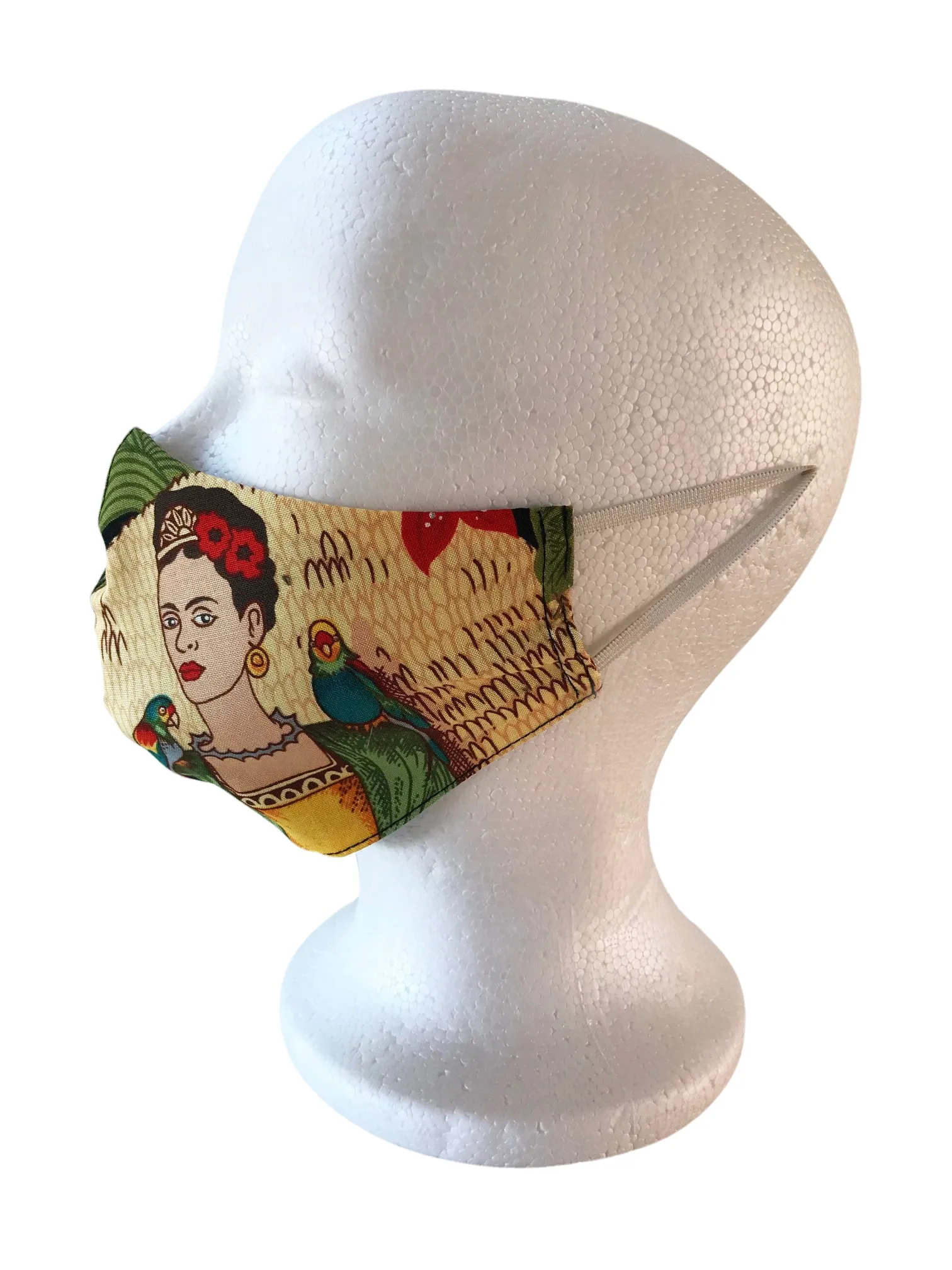 Citron Frida Khalo Print Cotton Mask sold by Citron product image thumbnail 2