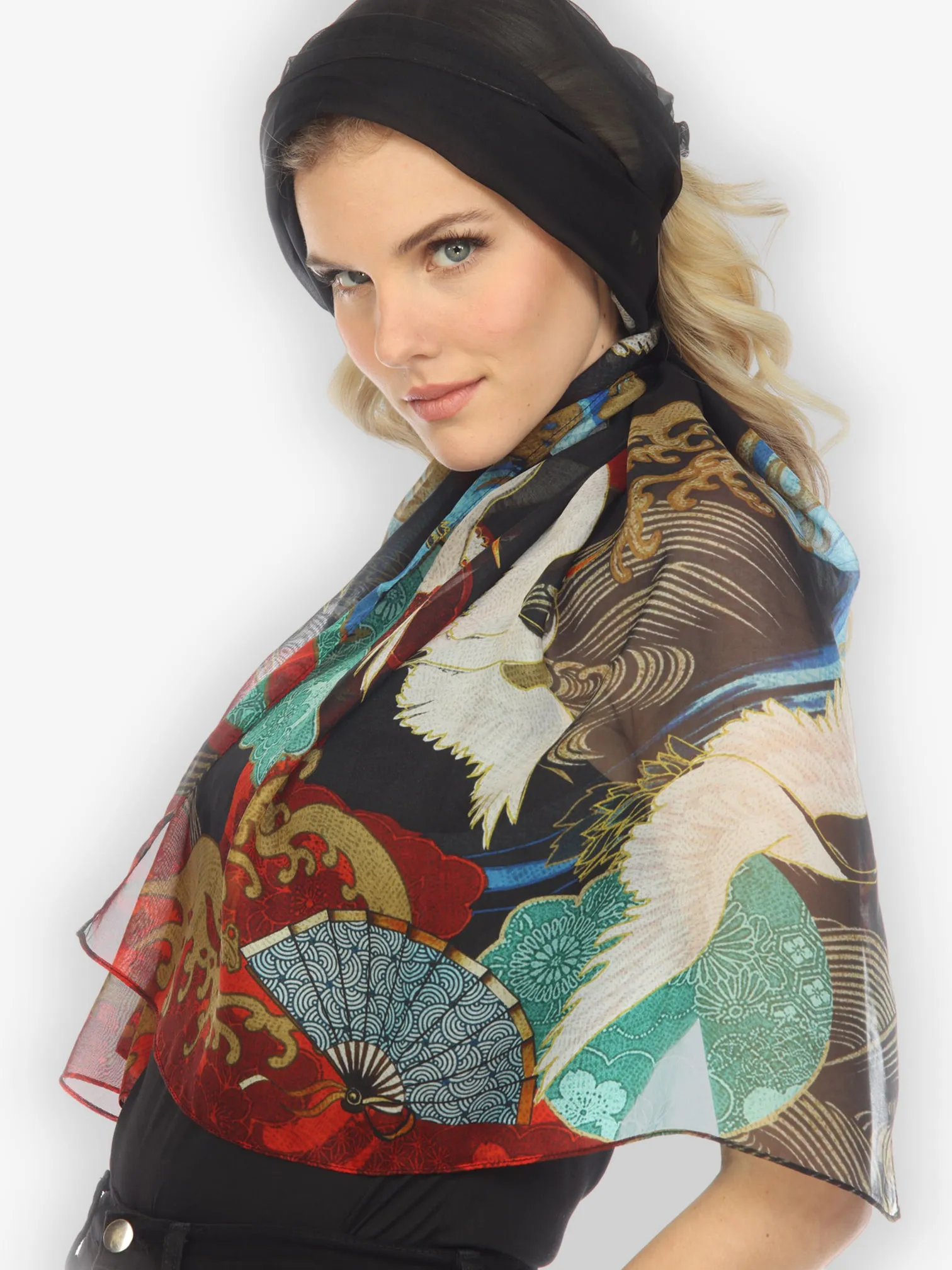 Silk Scarf SWC sold by Citron