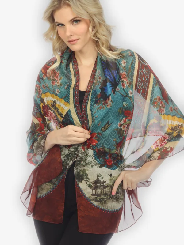 Silk Scarf FFF sold by Citron