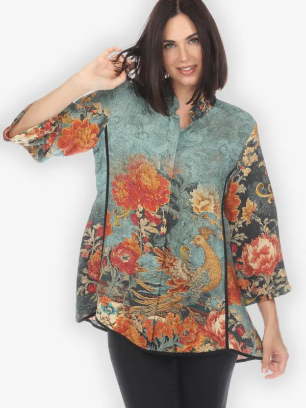 Flower Land Tummy Tuck Shirt sold by Citron