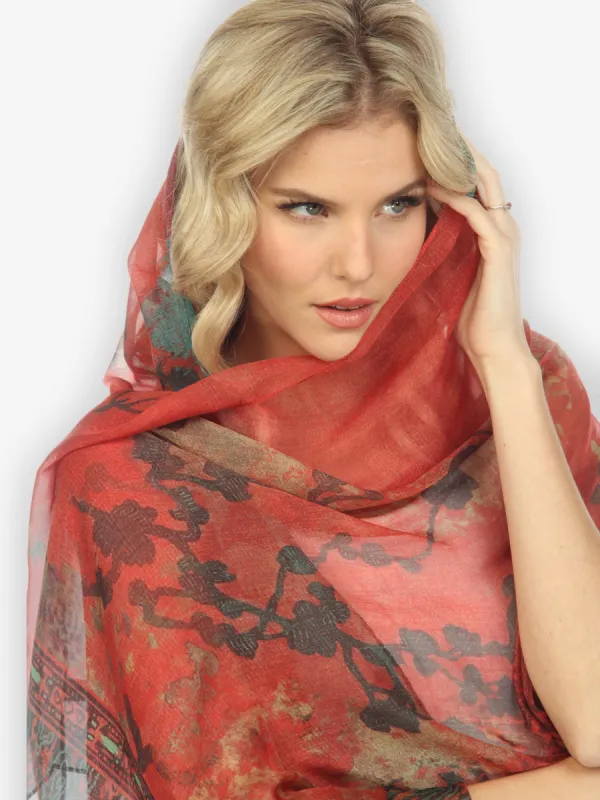 Silk Scarf VVF sold by Citron