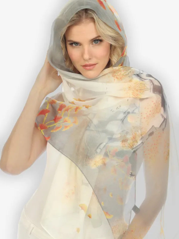 Silk Scarf GH sold by Citron