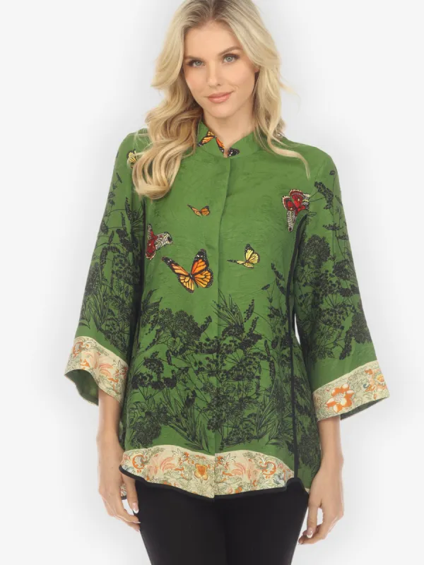 Wild Field Butterfly Tummy Tuck Shirt sold by Citron