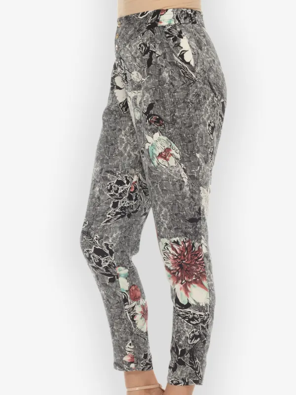 Ankle Length Narrow Leg Silk Pant sold by Citron