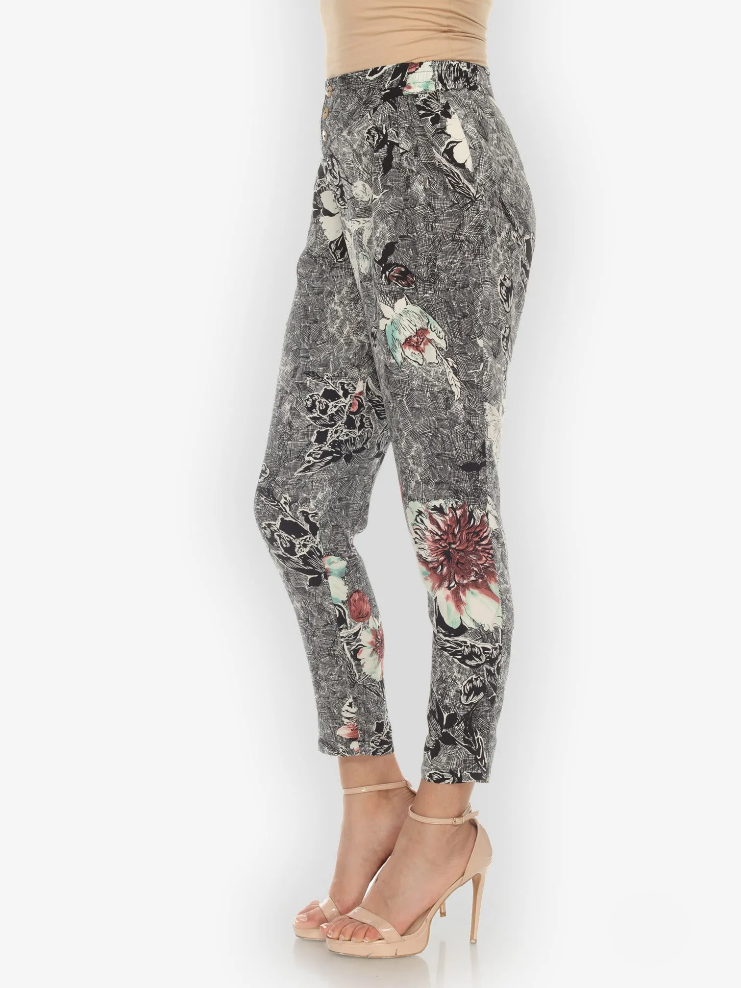 Ankle Length Narrow Leg Silk Pant sold by Citron product image thumbnail 4