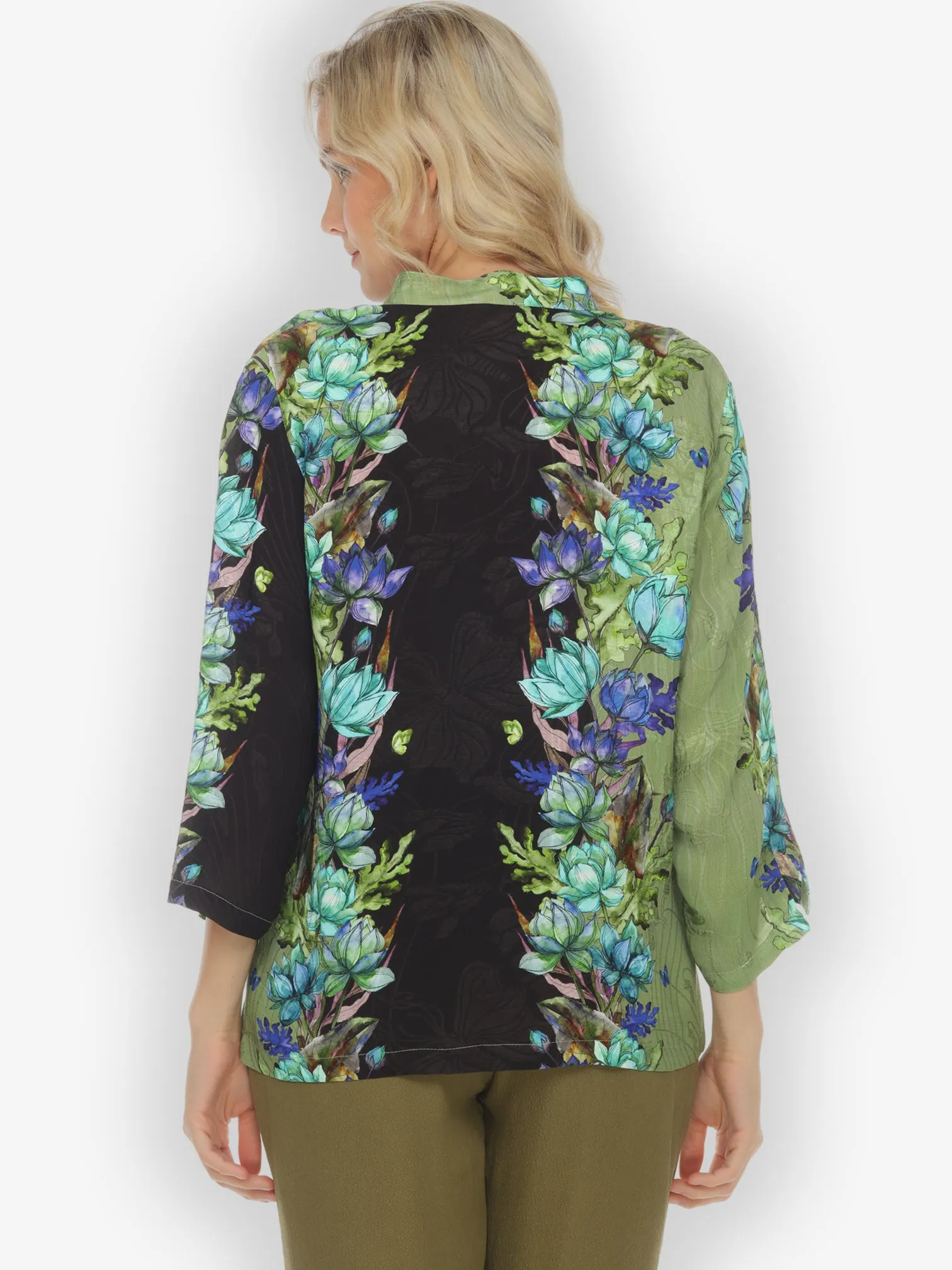 Lotus Sunny Breeze Citron Style Silk Blouse sold by Citron product image thumbnail 3