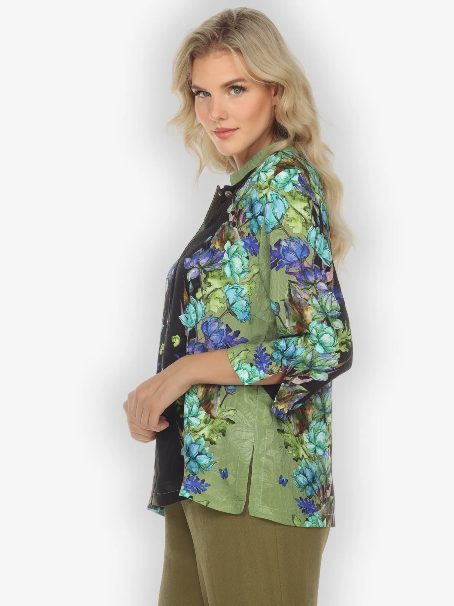 Lotus Sunny Breeze Citron Style Silk Blouse sold by Citron product image thumbnail 2