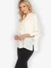 Solid White Silk Blouse sold by Citron