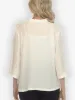 Solid White Silk Blouse sold by Citron