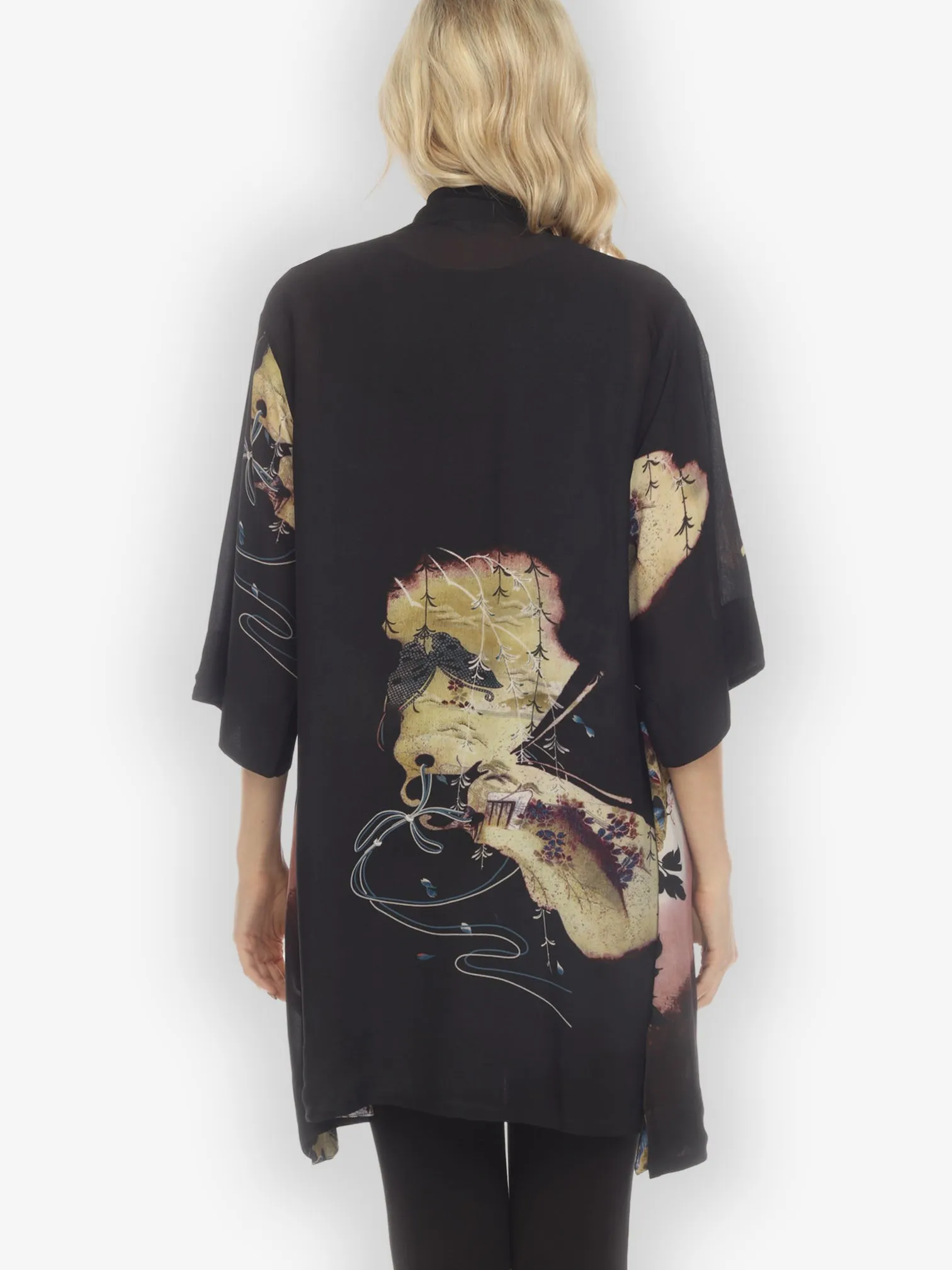 Butterfly Landscape Placement Kimono sold by Citron product image thumbnail 4